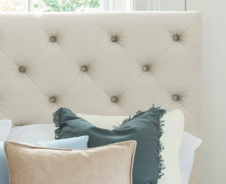 Willis & Gambier Toulon Cream Bed Frame